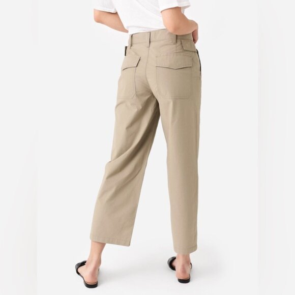 AGOLDE Women’s Pants Tan Stretch Cotton Daria Utility Cargo Cropped Size 27 - Picture 6 of 16